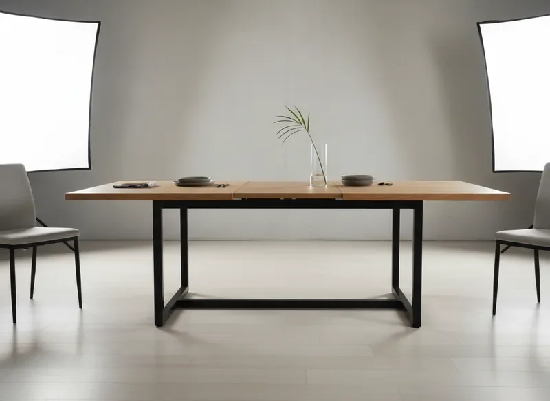 שולחן אוכל נפתח